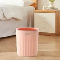 thumbnail image 6 of Qholemyo Pressure Trash Can Wastebaskets For Small Space Living Bathroom Bedroom Office Kitchen Indoor Garbage Can Trash Bin Small Trash Can, 6 of 6