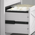thumbnail image 4 of Pemberly Row 48W Writing Desk with Lateral File Cabinet and Bookcase, 4 of 7