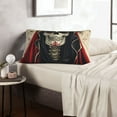 thumbnail image 7 of Binfone Gothic Skull With Roses Standard Size Pillowcase, Long Staple Pure Cotton Envelope Closure Pillow Cover (Pillow core not included),14"x20", 7 of 7