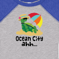 thumbnail image 4 of Inktastic Ocean City Maryland Boys or Girls Baby Bodysuit, 4 of 5