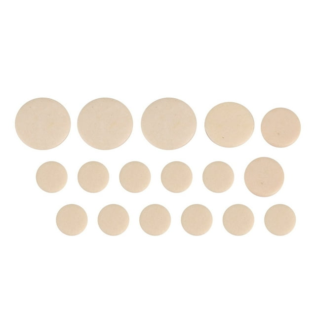 17 Pcs Clarinet Parts Clarinet Replacement Accessories Clarinet Pads, Clarinet Pad, Durable For Industry Home