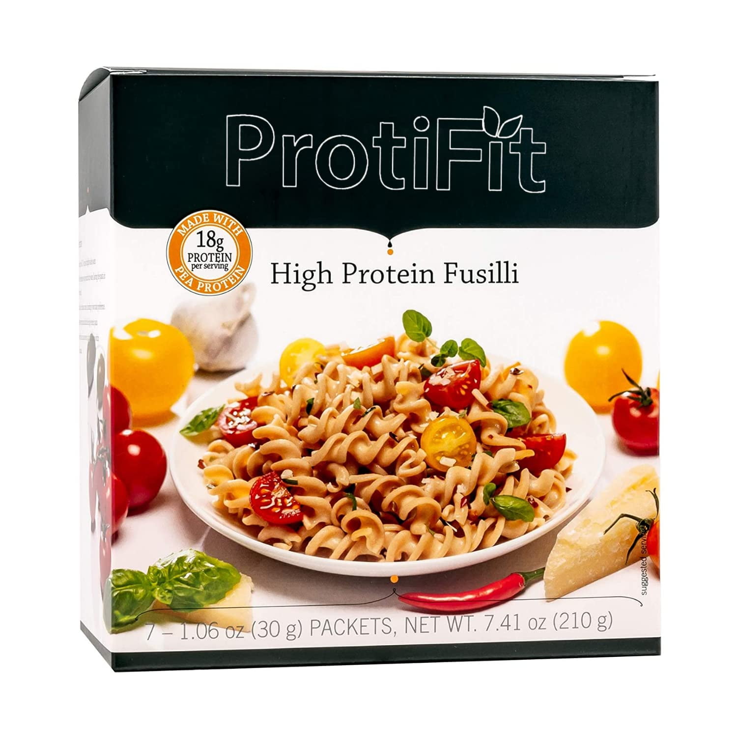 ProtiFit High Protein Fusilli Pasta, 18g Protein, Low Calorie, Low carb