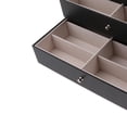 thumbnail image 3 of Caja de almacenamiento de Gafas de Fibra de Carbono 18 Rejils Yinane Organizador, 3 of 7