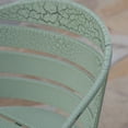 thumbnail image 3 of GDF Studio Porto Outdoor Iron 3 Piece Bistro Set, Crackle Green, 3 of 13