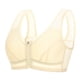 thumbnail image 2 of Karight Bras for Women No Underwire Front Zipper Closure Push Up Bralette Plus Size Full Coverage Mesh Underwear Everyday Bras, 2 of 9