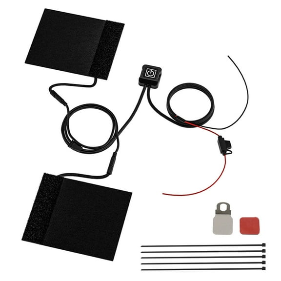 Zeiwohndc Heated Grips Motorcycle Grip ATV Motocross Handlebar Handle Hand Warmers