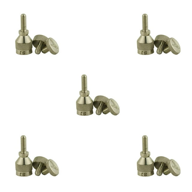 Tornillos de ajuste de cuello de saxofón Tenor Naiovety Acero 4mm 5Conjunto