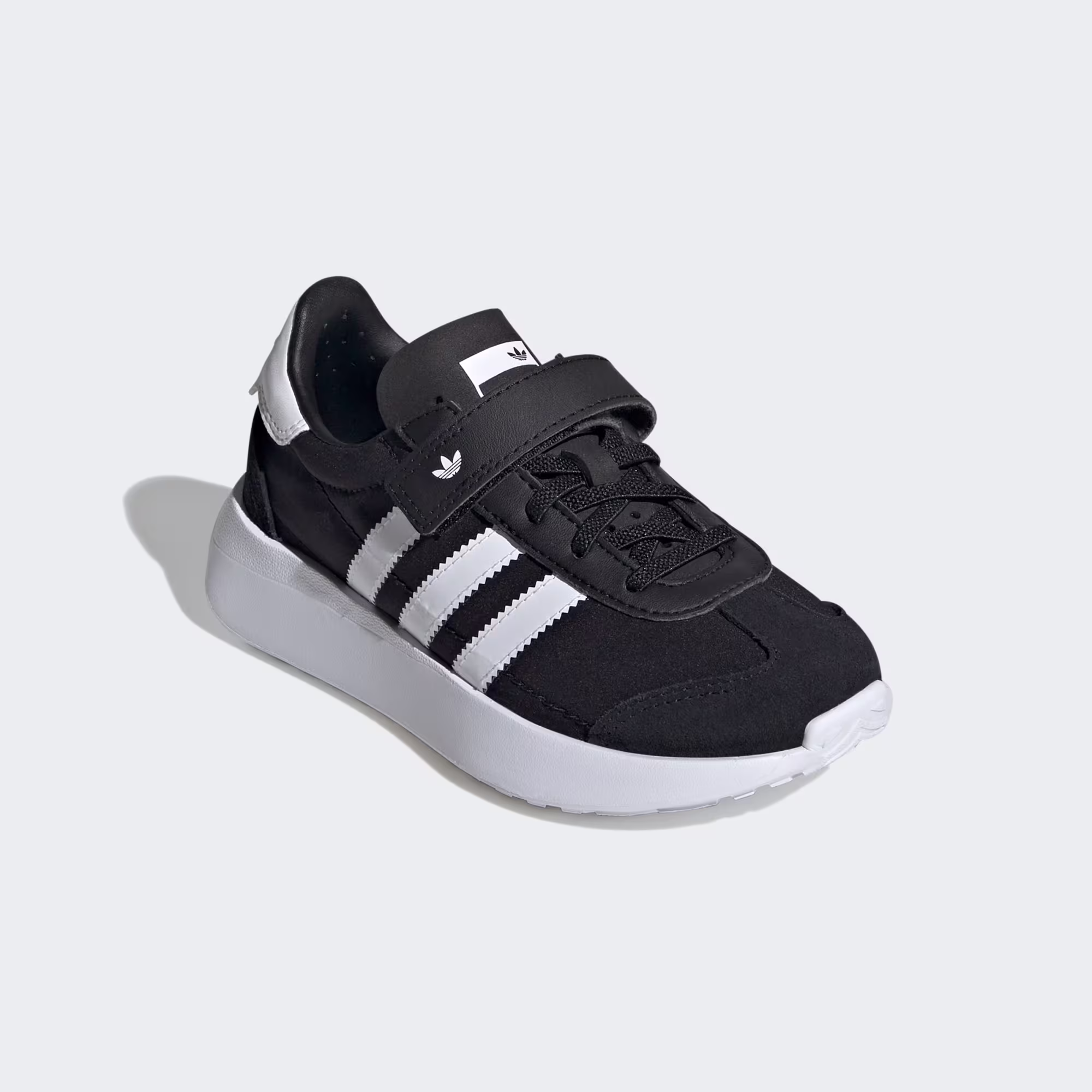 thumbnail image 3 of Tenis Adidas Country XLG Negro Niño Escolar con Velcro de Cuero, 3 of 5
