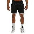 thumbnail image 1 of Sunloudy - Pantalones cortos deportivos para hombre, cintura elástica, transpirable, de secado rápido, para gimnasio, fitness, pantalones cortos delgados Sunloudy  S M L XL XXL, 1 of 8