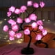 thumbnail image 5 of Flores artificiales, flores falsas, flores artificiales, juego de regalo para mujer, pantalla extraíble, lámpara de mesa de San Valentín, Navidad, lámpara de árbol de rosas LED de simulación RGB, lámp, 5 of 7