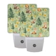 thumbnail image 6 of Yayeee LED Plug in Night Light for The Home with Auto Dusk to Dawn Light Sensors, 2 Pack, Cartoon Forest Animals, 6 of 6