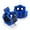 Blue, variant on Black Mountain Products 2 in 1 Quick Release Rubber Clamp Lock Exercise Collar (2-Piece)