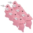 thumbnail image 1 of Accesorios Aretes de Niñas EarringDinosaur02 4Pzas Dinosaurio Tuerca Rosa Silicona., 1 of 4