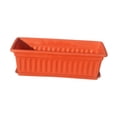 thumbnail image 2 of Almencla Window Box Multifunctional with Tray Flower Pot for Balcony Patio Windowsill Red, 2 of 8