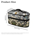 thumbnail image 6 of HELLHERO Handheld Steamer Iron Storage Case Daisy Durable with Handle for Clothing Ironing Machines, Case Only, 6 of 6