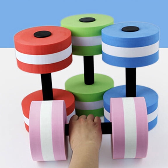 Seipola Non-Slip Water Dumbbells for Pool Exercise –High-Density EVA-Foam Dumbbell for Aqua Fitness,Swimming & Water Aerobics​