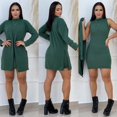 thumbnail image 1 of conjunto cardigan y vestido, talla unica, talla unica g, tejido lana, usa talla 40 a 42 Deng Xun unisex, 1 of 2
