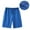Blue, variant on Hvot&aat Women Casual Summer Drawstring Cargo Short Elastic Jogger Gym Active Shorts Baggy Straight Shorts with Pockets