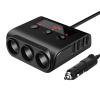 thumbnail image 1 of Enchufe Del Encendedor De Cigarrillos Del Coche 12-24V Enchufe para encendedor de cigarrillos 120W Adaptador de corriente USB 4 USB para iPhone iPad, 1 of 8