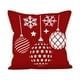 thumbnail image 2 of Fiudx Liquidación de ahorros de otoño Funda de almohada súper suave navideña con estampado de Papá Noel, funda de almohada para sofá, funda de cojín decorativa para estudio, 2 of 4