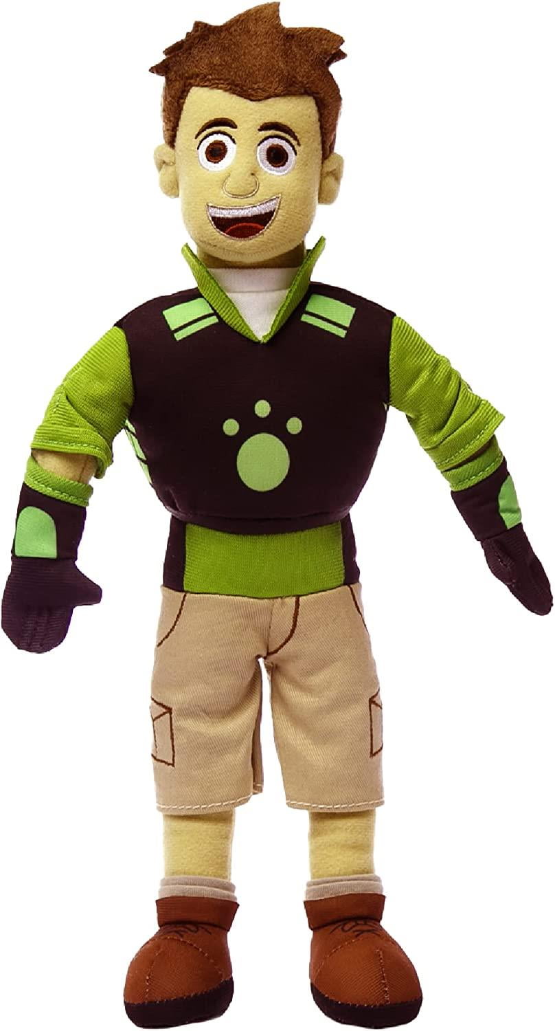 Chris Kratt Chris Kratt Wild Kratts Plush Toy Doll 14" Green Creature Power Suit