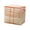 Orange#3, variant on Clothing Storage Bags Bedroom Mesh Organizers PVC + Cloth Transparent Cover Wide Handles for Quilt Dust Protection Storage 24.4*14.1*20.4 in S Sizes 1 Bag