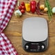 thumbnail image 5 of Escala de cocina LCD LCD LCD Pantalla digital Báscula electrónica Peso alimento Gram Aleación de plástico Pesaje Cocina de hogar 10kg1g Negro Inevent HA009843-03B, 5 of 6