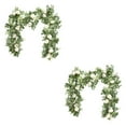 thumbnail image 4 of Cateissary Guirnalda de puerta, guirnalda de pared, flores artificiales decorativas de peonía, camino de de fiesta de seda, adorno de regalo Tipo 2 160cm 2Conjunto, 4 of 6