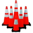 thumbnail image 2 of Mutual 17721 Traffic Cone with 7 lbs Reflective, 28" Height, Orange, 2 of 3
