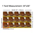thumbnail image 3 of Manfei Farm Galloping Horse Fabric by the Yard (10 Yards), Rustic Farmhouse Decorative Fabric by the Yard, Brown Cow Print Sewing & Crafting Fabric, 3 of 6