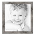 thumbnail image 2 of ArtToFrames 18" x 19" Winter White Barnwood 1.5 Inch Picture Frame, 18x19 inch Brown MDF Poster Frame (WOM-4661), 2 Pack, 2 of 7