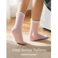 thumbnail image 3 of 6 Pack Warm Fuzzy Cozy Socks for Women,Slipper Fluffy Comfy Plush Warm Winter Sleep Home Soft Socks, 3 of 6