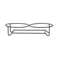 thumbnail image 1 of Soporte para Cuenco Perfecl de Hierro Antideslizante Estante Multiusos para Gatos S, 1 of 8