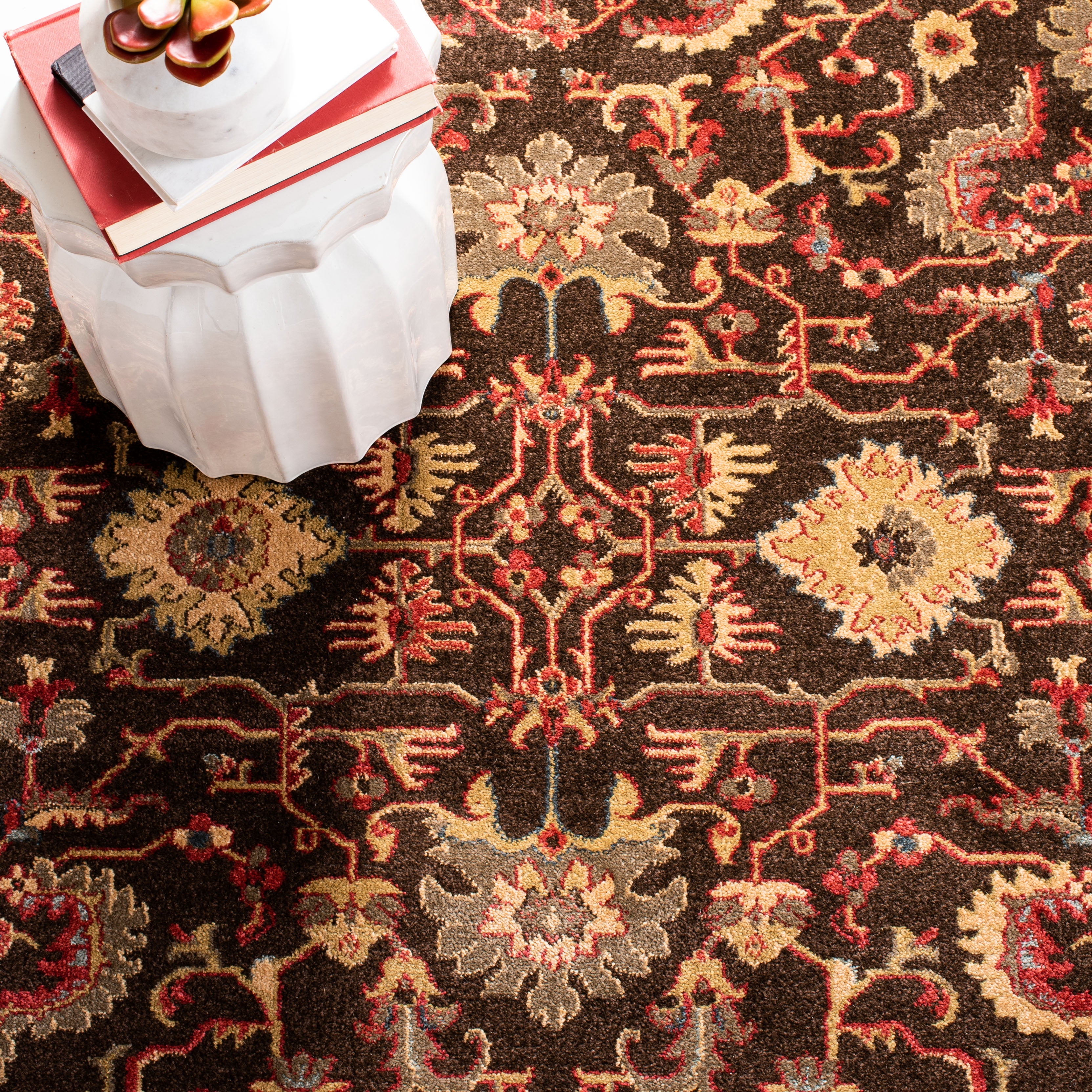 Safavieh Mahal Bentley Oriental Area Rug, Brown/Beige, 2' x 3'