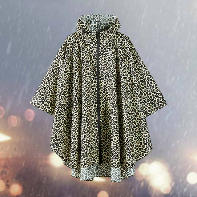 Poncho de Pluie Cape Extérieure pour Randonnée et Cyclisme Imperméable Léger pour Diverses Activités Extérieures