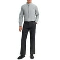 thumbnail image 2 of CAMISA DE NEGOCIO OXFORD DE MANGA LARGA PARA HOMBRES CON CUELLO BOTÓN REGULAR FIT S GRIS, 2 of 5