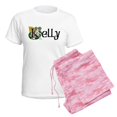 thumbnail image 6 of CafePress - Kelly Celtic Dragon Women's Light Pajamas - Women's Short Sleeve Print T-Shirt and Pants Light Cotton Pajama Set, 6 of 7