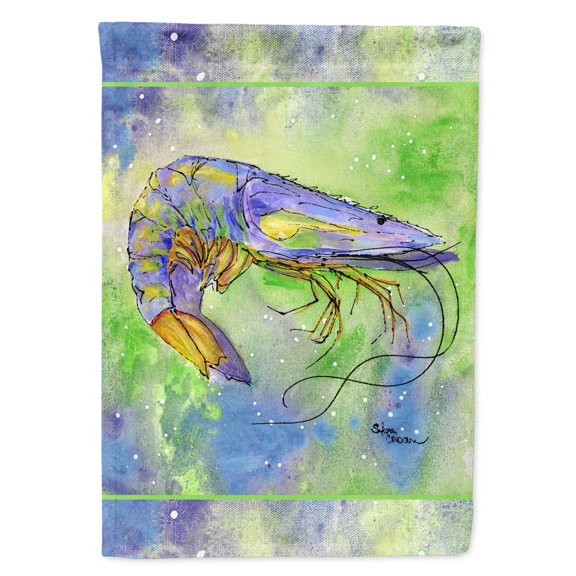 Shrimp Flag Canvas House Size