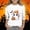 White, variant on Zorckvet Girls' Polyester Crew Neck T-Shirts for Little Kids