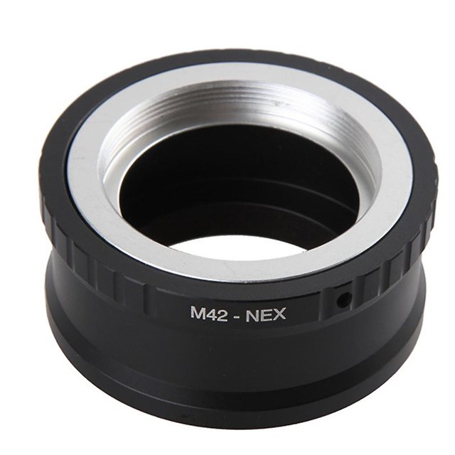 Anillo adaptador de montaje M42NEX para montura de lente M42 para A7S, A7SII, A7R, A7RII, A7II