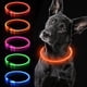 thumbnail image 1 of Collar luminoso para perros, recargable por USB, con luz LED. Se puede cortar a cualquier tamaño. Collar de seguridad para perros pequeños, medianos y grandes. (Naranja), 1 of 5