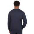 thumbnail image 3 of Ozark Trail Men's Crewneck Twill Thermal Shirt with Long Sleeves, Sizes S-2XL, 3 of 4