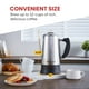 thumbnail image 5 of Cafetera Elite Gourmet EC924 de acero inoxidable para 12 tazas, 5 of 6