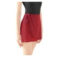 thumbnail image 2 of Ballet Skirt Black Dance Wrap Skirt Sheer Wrap Ballet Skirt with Ballerina Skirt for Dancing, 2 of 7