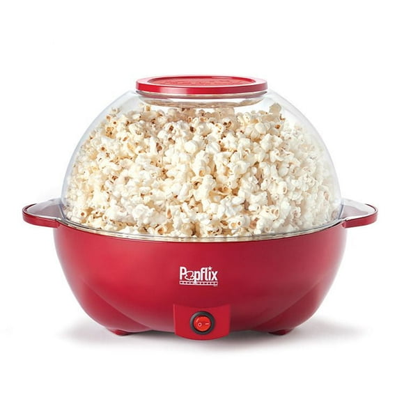 Machine à pop-corn électrique Popflix™ de type cinéma, forme dôme, capacité 25 tasses