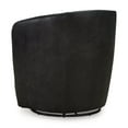 thumbnail image 6 of Signature Design by Ashley Kierreys 360 Degree Leather Upholstered Swivel Chair, Midnight, 6 of 7