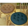 thumbnail image 2 of HEVIRGO 16x16 Inch Chair Cushion Solid Color Non-Skid Polyester Rocking Chairs Mat Seat Pad Pillow, 2 of 13