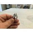 thumbnail image 6 of K-KED Ancient Egyptian Pharaoh Anubis God Ring Wolf Head for Men Party Delicate Jewelry Sz 7-11-01# Egyptian Wolf Head-12, 6 of 7