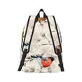 thumbnail image 3 of Daiia Little Birds Vintage Canvas Backpack for Men and Women ,Hiking Backpack,Travel Laptop Bag for School,Large Capacity Backpack, 3 of 8