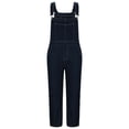 thumbnail image 4 of WAVSUF Tall and Big Men Multiple Denim Overalls Pants for Mens Regular Fit Long Pants Work Multiple Pockets Cargo Pant Dark Blue Size 4XL, 4 of 7